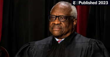 OpenGraph image for nytimes.com/2023/05/04/us/politics/clarence-thomas-harlan-crow-tuition.html