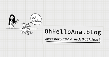 OpenGraph image for ohhelloana.blog/blogging-and-me