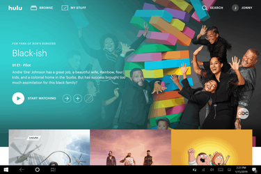 OpenGraph image for onmsft.com/news/hulu-updates-its-tv-streaming-app-brings-live-tv-to-windows-10-as-netflix-raises-prices