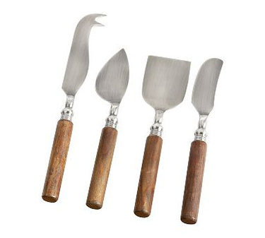 OpenGraph image for potterybarn.com/products/wood-handled-cheese-knives/