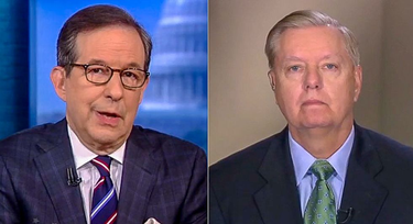 OpenGraph image for rawstory.com/2019/05/chris-wallace-forces-lindsey-graham-to-watch-old-clips-of-himself-calling-for-clintons-impeachment/