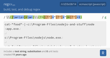 OpenGraph image for regex101.com/r/zD3oS8/14