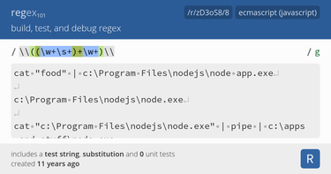 OpenGraph image for regex101.com/r/zD3oS8/8