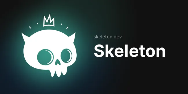 Skeleton UI cover image