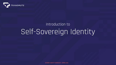 OpenGraph image for slideshare.net/KarylFowler/introduction-to-selfsovereign-identity