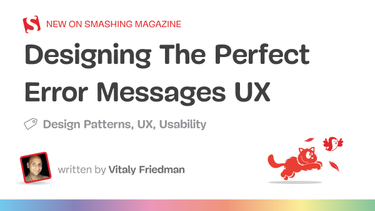 OpenGraph image for smashingmagazine.com/2022/08/error-messages-ux-design/