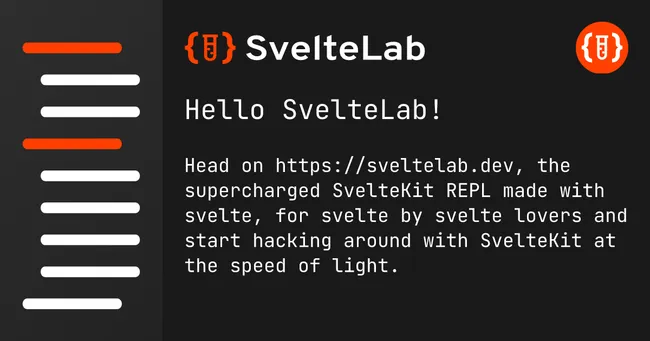 SvelteLab cover image