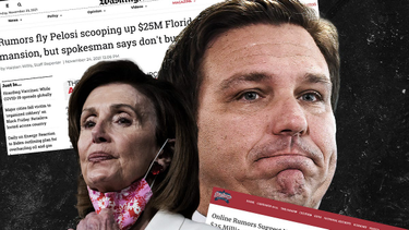 OpenGraph image for thebulwark.com/conservative-media-makes-up-a-fake-florida-mansion-for-nancy-pelosi/