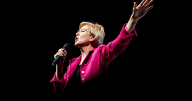 OpenGraph image for thedailybeast.com/elizabeth-warren-calls-for-large-scale-student-debt-cancellation