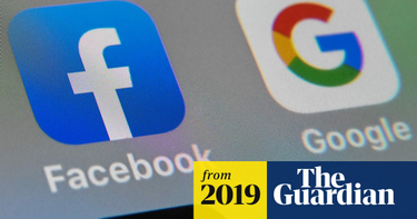 OpenGraph image for theguardian.com/business/2019/dec/18/google-facebook-dominance-curbed-cma-report-uk-digital-market