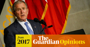 OpenGraph image for theguardian.com/commentisfree/2017/oct/20/george-w-bush-donald-trump-speech-blood-hands