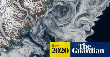OpenGraph image for theguardian.com/environment/2020/aug/20/greenland-ice-sheet-lost-a-record-1m-tonnes-of-ice-per-minute-in-2019?CMP=Share_iOSApp_Other