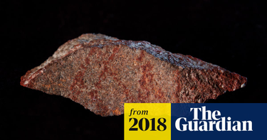 OpenGraph image for theguardian.com/science/2018/sep/12/earliest-known-drawing-found-on-rock-in-south-african-cave?CMP=Share_iOSApp_Other