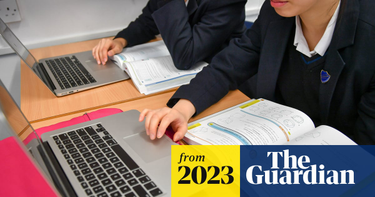 OpenGraph image for theguardian.com/technology/2023/may/20/uk-schools-bewildered-by-ai-and-do-not-trust-tech-firms-headteachers-say