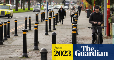 OpenGraph image for theguardian.com/uk-news/2023/jan/05/barmy-bunch-of-60-bollards-near-birmingham-school?CMP=share_btn_tw