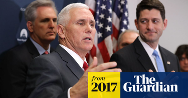 OpenGraph image for theguardian.com/us-news/2017/jan/04/mike-pence-repeal-obama-healthcare-law-first?CMP=Share_iOSApp_Other