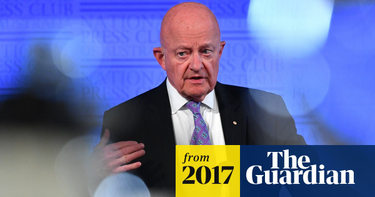 OpenGraph image for theguardian.com/us-news/2017/jun/07/james-clapper-says-watergate-pales-in-comparison-with-trump-and-russia-scandal