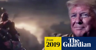 OpenGraph image for theguardian.com/us-news/2019/dec/11/trump-thanos-ad-marvel-video?CMP=Share_iOSApp_Other