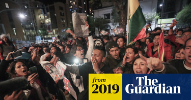 OpenGraph image for theguardian.com/world/2019/oct/21/bolivia-confusion-over-election-results-sparks-fear-and-protests