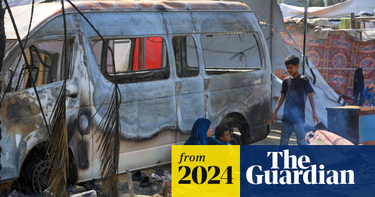 OpenGraph image for theguardian.com/world/2024/oct/15/us-israel-weapons-gaza-aid-letter