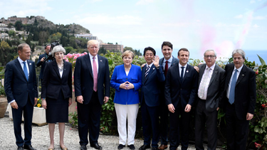OpenGraph image for thetimes.co.uk/article/g7-leaders-take-a-stroll-but-trump-takes-a-golf-cart-hhprv8r7b