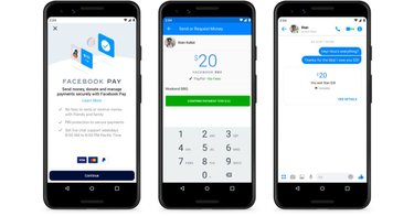 OpenGraph image for theverge.com/2019/11/12/20961447/facebook-pay-whatsapp-instagram-messenger-features