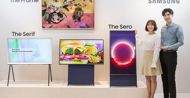 OpenGraph image for theverge.com/2019/4/29/18522287/samsung-sero-vertical-tv-price-release-date-millennials