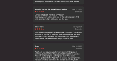 OpenGraph image for theverge.com/2021/5/26/22454468/ios-app-scam-review-3-star-force-review-process-apple