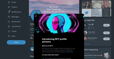 OpenGraph image for theverge.com/2022/1/20/22893502/nft-twitter-profile-picture-crypto-wallet-opensea-coinbase-right-click