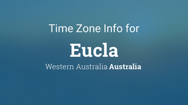OpenGraph image for timeanddate.com/time/zone/australia/eucla