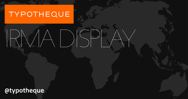 OpenGraph image for typotheque.com/fonts/irma/about