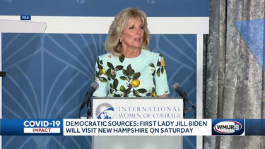 OpenGraph image for wmur.com/article/nh-primary-source-first-lady-jill-biden-expected-to-return-to-nh-this-weekend/36869395?utm_campaign=snd-autopilot