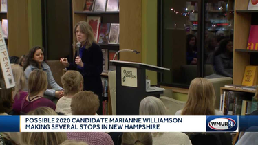 OpenGraph image for wmur.com/article/potential-2020-candidate-marianne-williamson-making-several-stops-in-new-hampshire/25838902