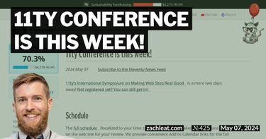 11ty Conference is this week!