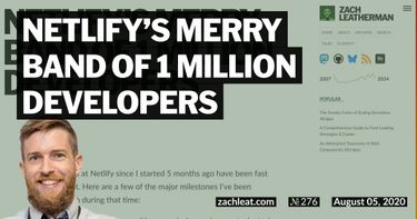 Netlify’s Merry Band of 1 Million Developers