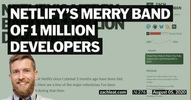 Netlify’s Merry Band of 1 Million Developers