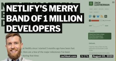 Netlify’s Merry Band of 1 Million Developers