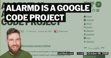 ALARMd is a Google Code Project