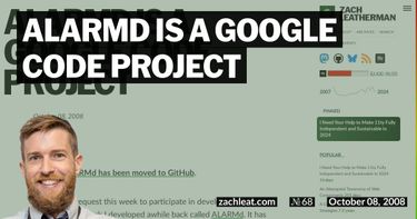 ALARMd is a Google Code Project