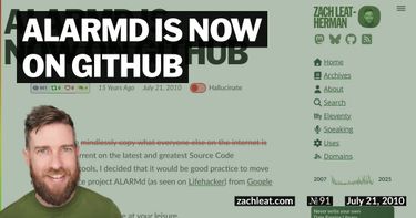 ALARMd is now on Github
