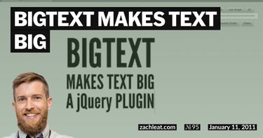 BigText Makes Text Big