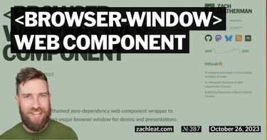 browser-window Web Component