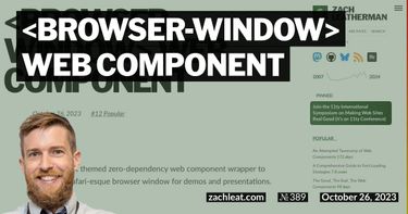 browser-window Web Component