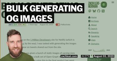 Bulk Generating OG Images