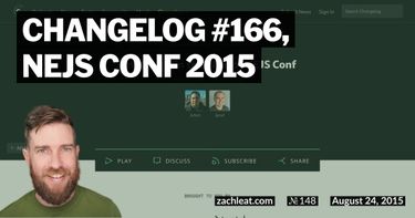 Changelog #166, NEJS CONF 2015