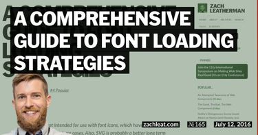 A Comprehensive Guide to Font Loading Strategies