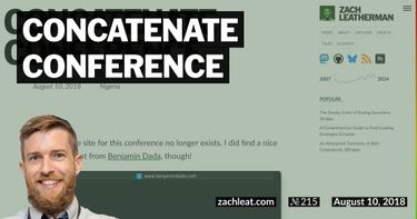 Concatenate Conference