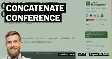 Concatenate Conference