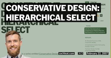 Conservative Design: Hierarchical Select
