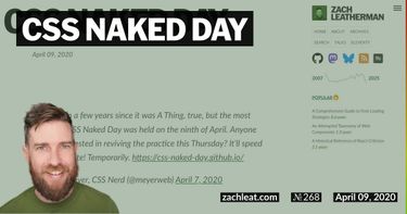 CSS Naked Day